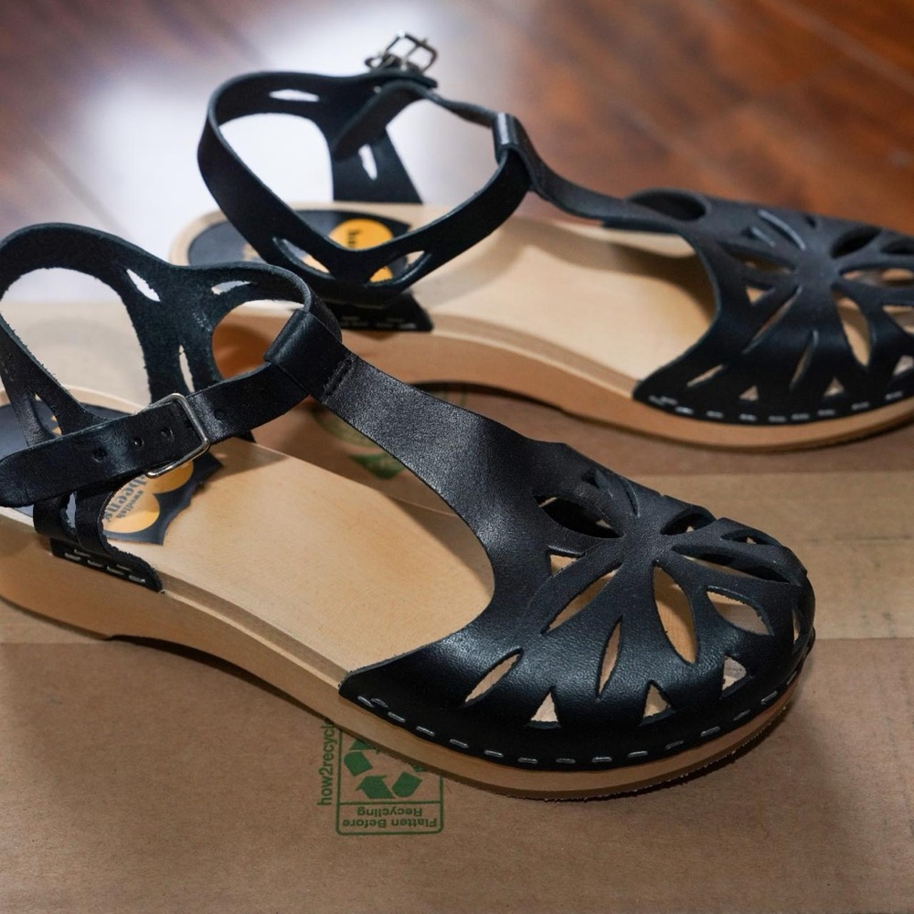 Swedish Hasbeens sandals/clogs